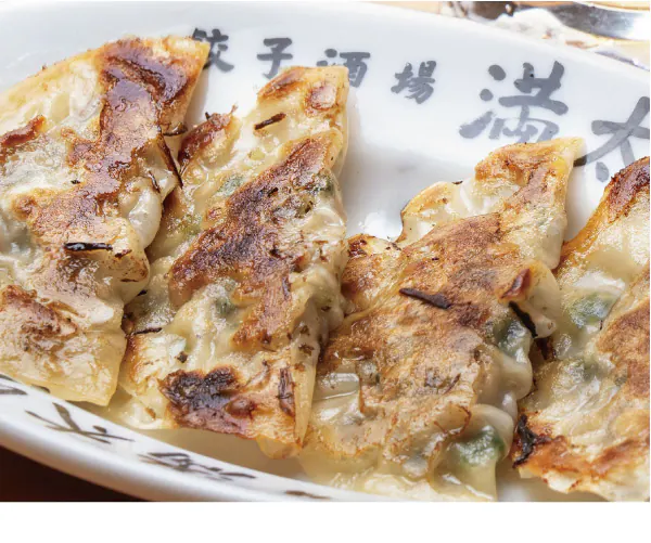 Pan-fried gyoza